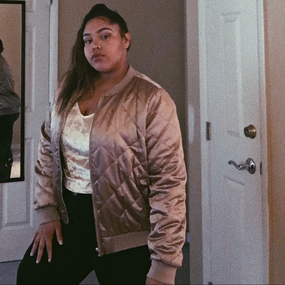 Plus Metallic Forever21 Glow Jacket